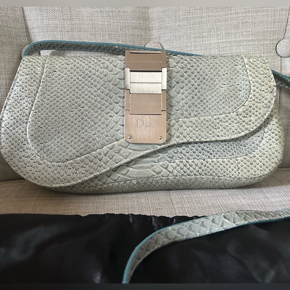 Dior Python Clutch Bag
